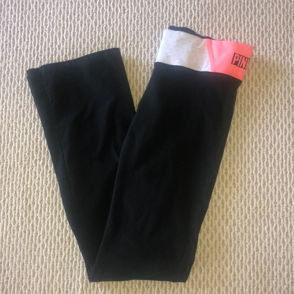 PINK! Victoria’s Secret boot cut yoga pants